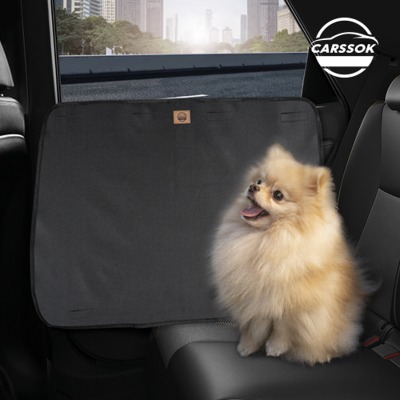 카쏙 스크래치 방지 도어 커버 - 펫과 옥스포드 소재의 자동차 내부 보호 이미지